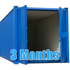 20 foot Container - 3 Months
